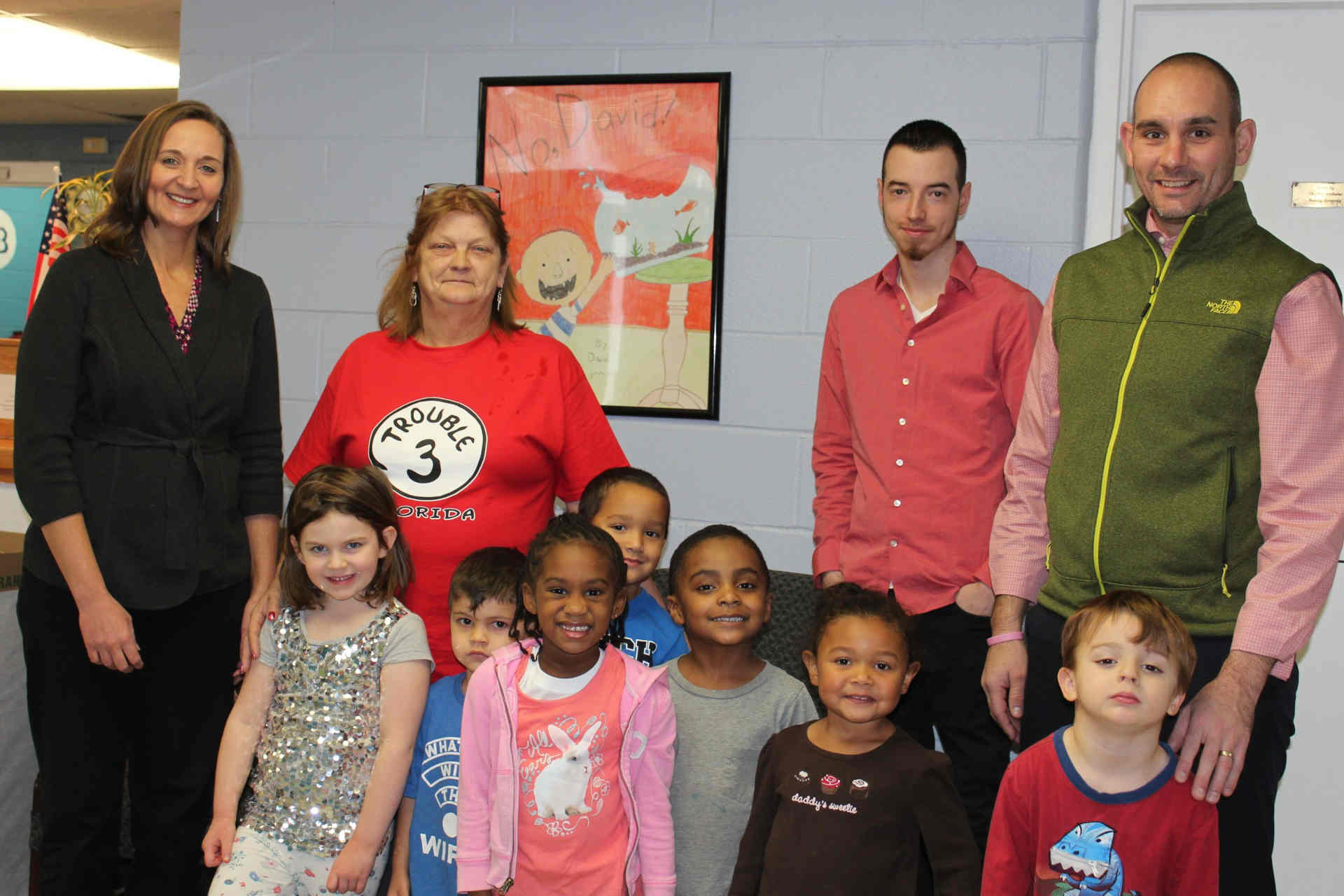 children part of the Cohoes Community Center, which received donations from HRCCU for the Golf Classic in 2017