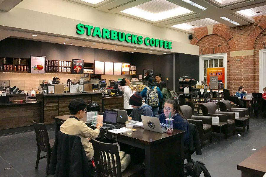 customers at Starbucks using unsecure public Wi-Fi that is susceptible to identity theft of your personal information